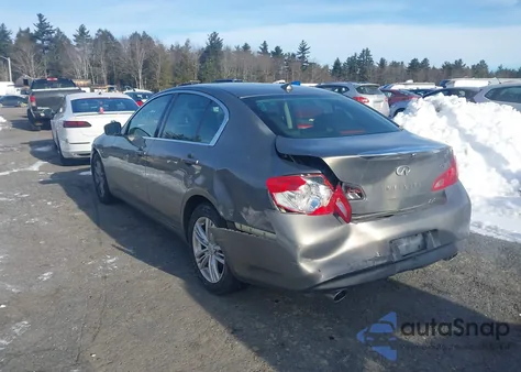 2013 Infiniti G37X из США, поврежденный, VIN JN1CV6ARXDM350445